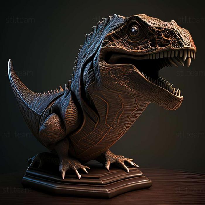 3D модель Метриакантозавр (STL)